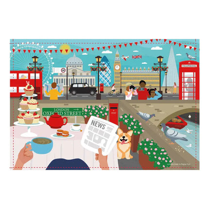 The House of Puzzles London Life Puzzel 150 Mini Stukjes