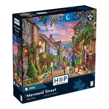 The House of Puzzles Mermaid Street Puzzel 1000 stukjes