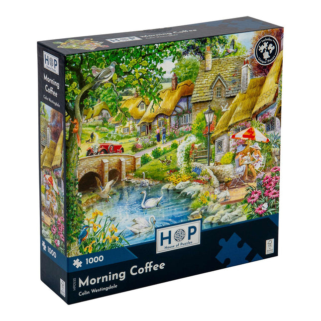 The House of Puzzles Morning Coffee Puzzel 1000 Stukjes