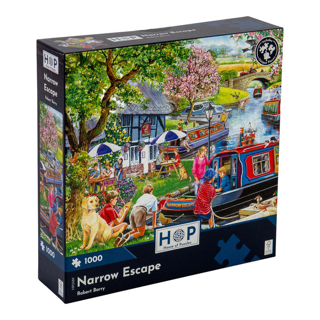 The House of Puzzles Narrow Escape Puzzel 1000 Stukjes