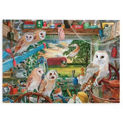 The House of Puzzles Night Owls Puzzel 500 XL Stukjes