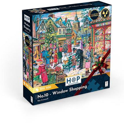 The House of Puzzles No. 10 Window Shopping Puzzel 500 XL Stukjes
