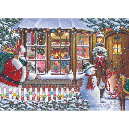 The House of Puzzles No.16 - With Love From Santa Puzzel 500 XL Stukjes