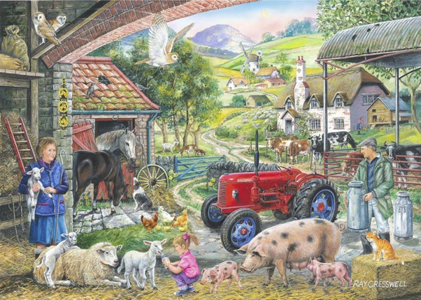 The House of Puzzles No.2 - On The Farm Puzzel 1000 Stukjes