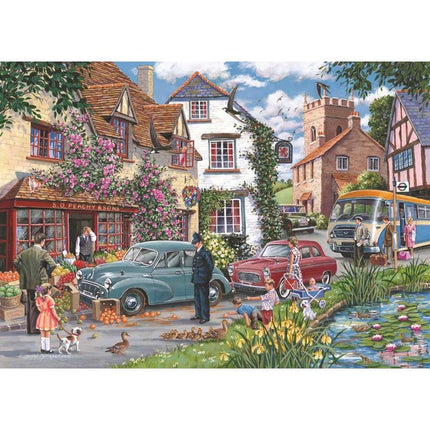 The House of Puzzles No.25 - Traffic Jam Puzzel 1000 Stukjes Find the Differences