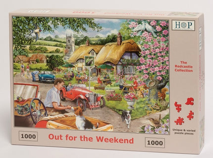 The House of Puzzles Out For The Weekend Puzzel 1000 stukjes