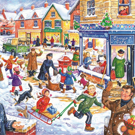The House of Puzzles Out in the Snow Puzzel 250 XL stukjes