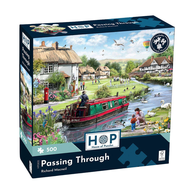 The House of Puzzles Passing Through Puzzel 500 Stukjes