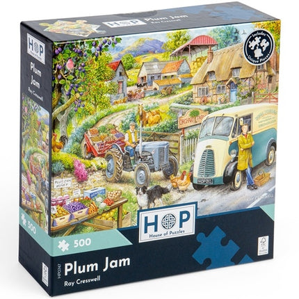 The House of Puzzles Plum Jam Puzzel 500 Stukjes