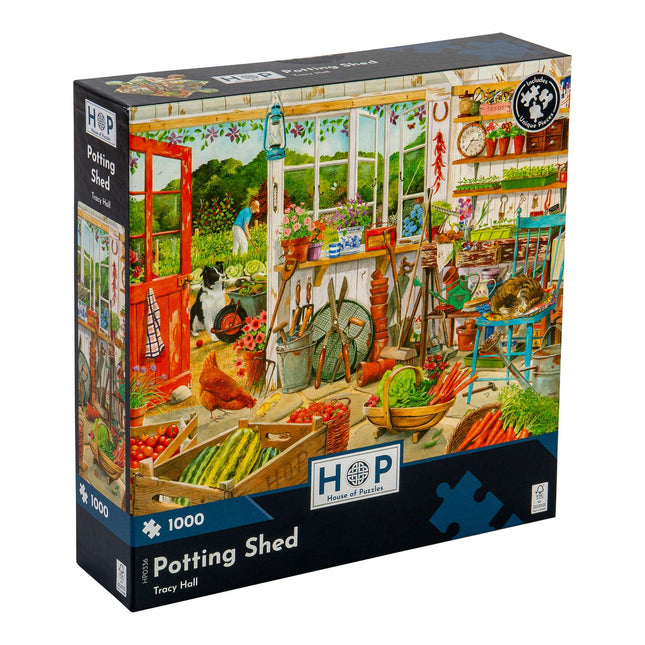 The House of Puzzles Potting Shed Puzzel 1000 Stukjes