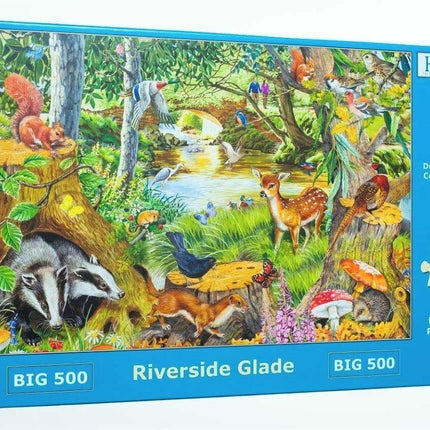The House of Puzzles Riverside Glade Puzzel 500 XL Stukjes