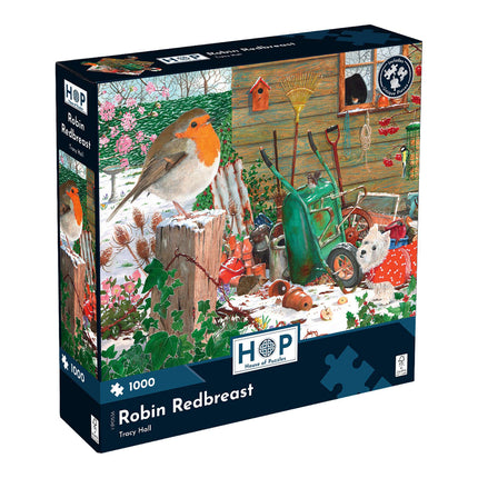 The House of Puzzles Robin Redbreast Puzzel 1000 Stukjes