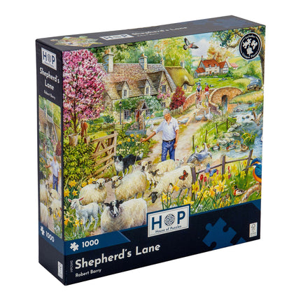 The House of Puzzles Shepherd's Lane Puzzel 1000 Stukjes