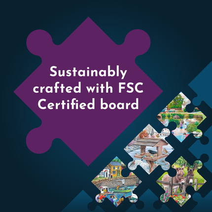 The House of Puzzles Snow Family Puzzel 250 XL Stukjes