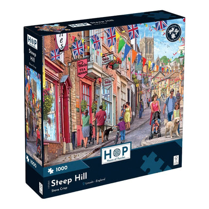The House of Puzzles Steep Hill Puzzel 1000 stukjes