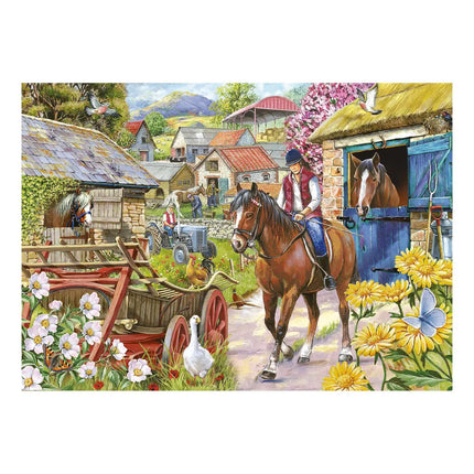 The House of Puzzles Stepping Out Puzzel 500 XL Stukjes