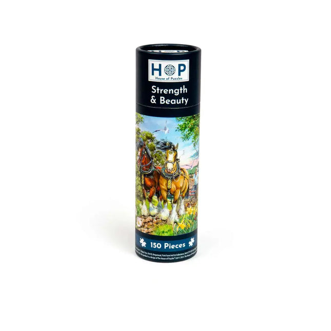 The House of Puzzles Strength & Beauty Puzzel 150 Mini Stukjes