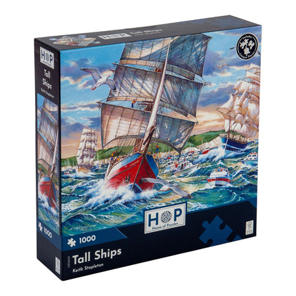 The House of Puzzles Tall Ships Puzzel 1000 Stukjes