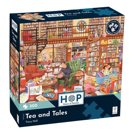 The House of Puzzles Tea and Tales Puzzel 500 Stukjes