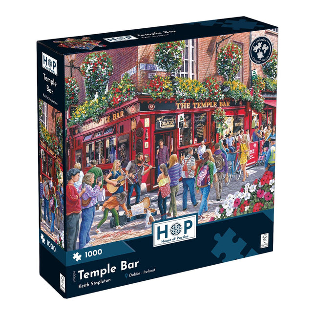 The House of Puzzles Temple Bar Puzzel 1000 Stukjes