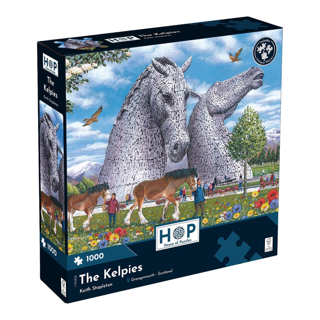 The House of Puzzles The Kelpies Puzzel 1000 Stukjes