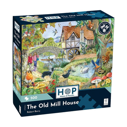 The House of Puzzles The Old Mill House Puzzel 500 Stukjes
