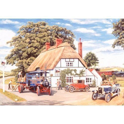 The House of Puzzles The Railway Inn Puzzel 500 Stukjes