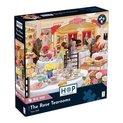 The House of Puzzles The Rose Tearooms Puzzel 500 XL Stukjes
