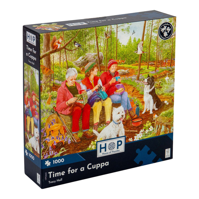 The House of Puzzles Time For a Cuppa Puzzel 1000 Stukjes