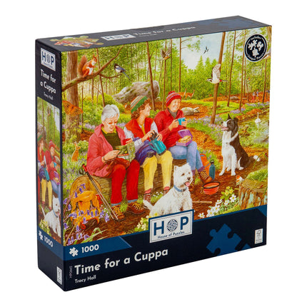 The House of Puzzles Time For a Cuppa Puzzel 1000 Stukjes