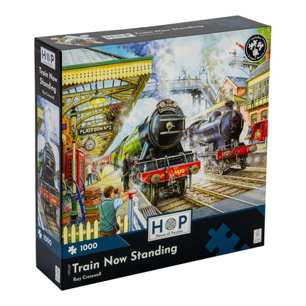 The House of Puzzles Train Now Standing Puzzel 1000 Stukjes