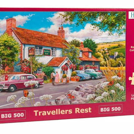 The House of Puzzles Travellers Rest Puzzel 500 Stukjes XL
