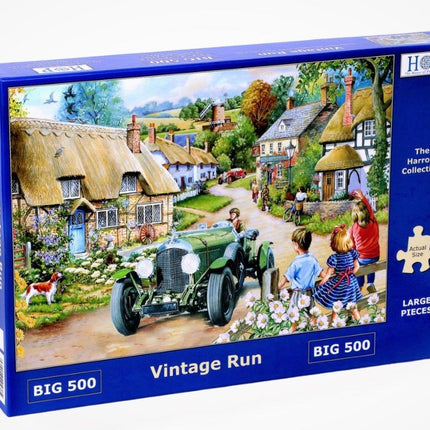 The House of Puzzles Vintage Run Puzzel 500 XL Stukjes