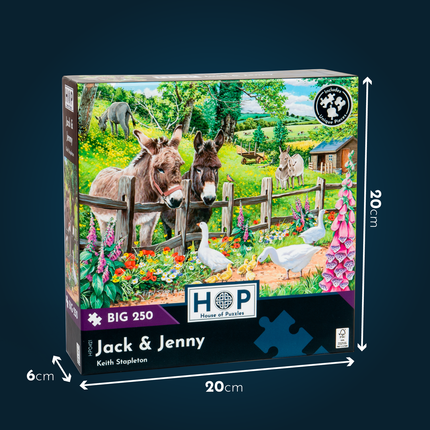 The House of Puzzles Walled Garden Puzzel 250 XL Stukjes