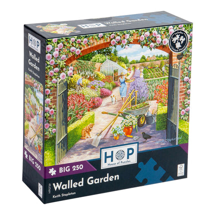 The House of Puzzles Walled Garden Puzzel 250 XL Stukjes