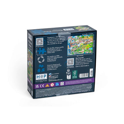 The House of Puzzles Wartime Green Puzzel 250 XL Stukjes