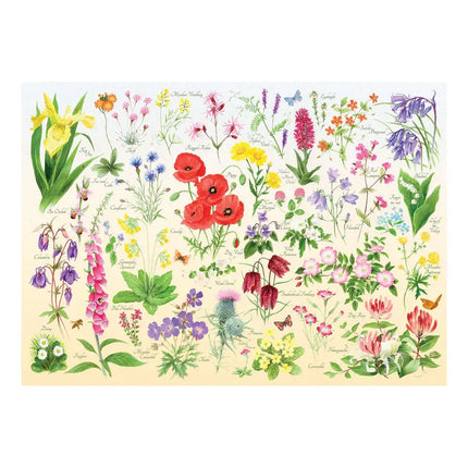 The House of Puzzles Wildflowers Puzzel 150 Mini Stukjes