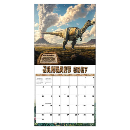 TL Turner Dinosaurus Kalender 2027