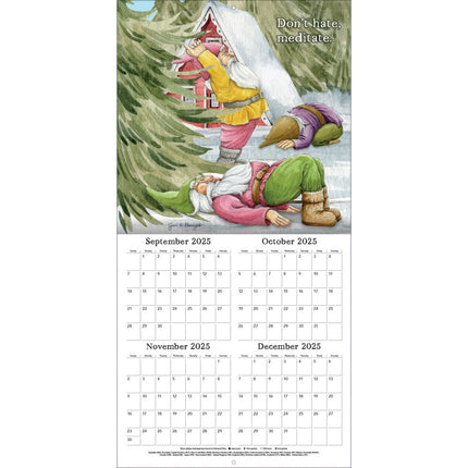 TL Turner Gnome-Aste Kalender 2026