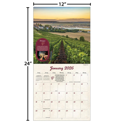 TL Turner Wine Country Kalender 2026