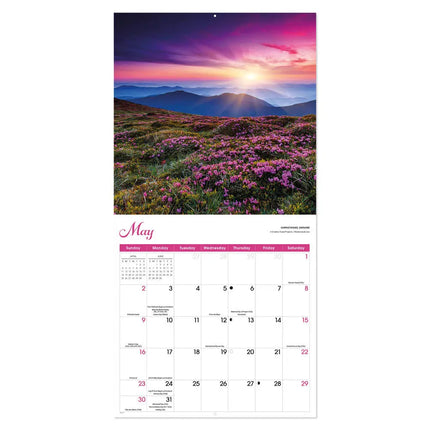 TL Turner Zonsondergang Kalender 2027