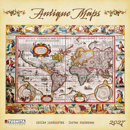 Tushita Antique Maps Kalender 2027