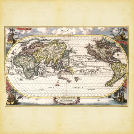 Tushita Antique Maps Kalender 2027