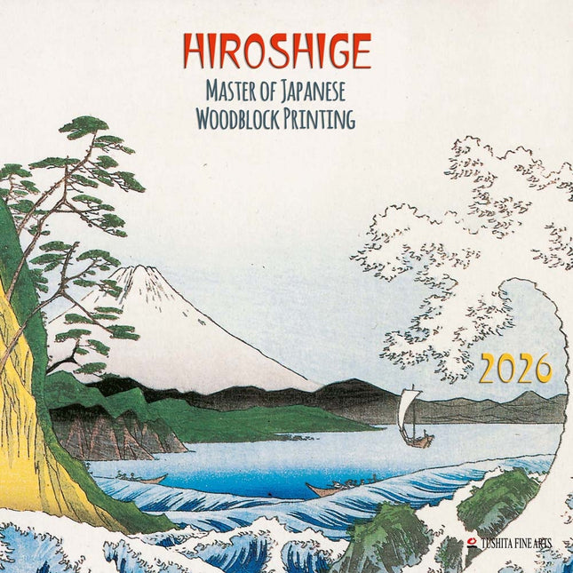 Tushita Hiroshige Woodblock Kalender 2026