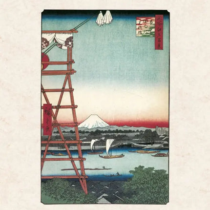 Tushita Hiroshige Woodblock Kalender 2027