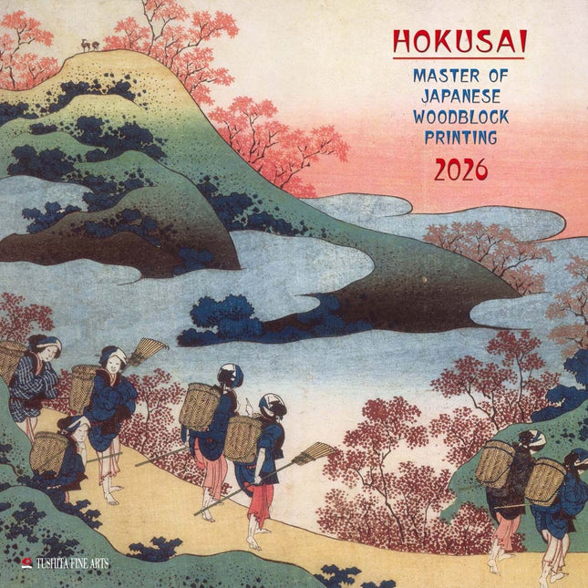 Tushita Hokusai - Japanese Woodblock Kalender 2026