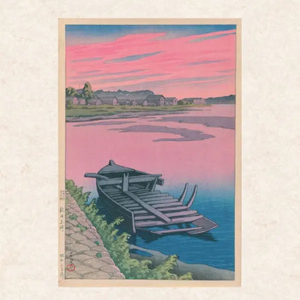 Tushita Kawase Hasui Kalender 2027