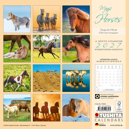 Tushita Magische Paarden Kalender 2027