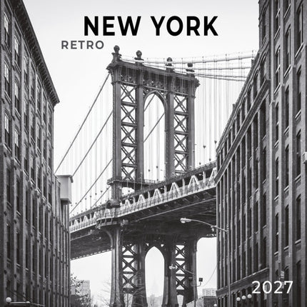 Tushita New York Retro Kalender 2027