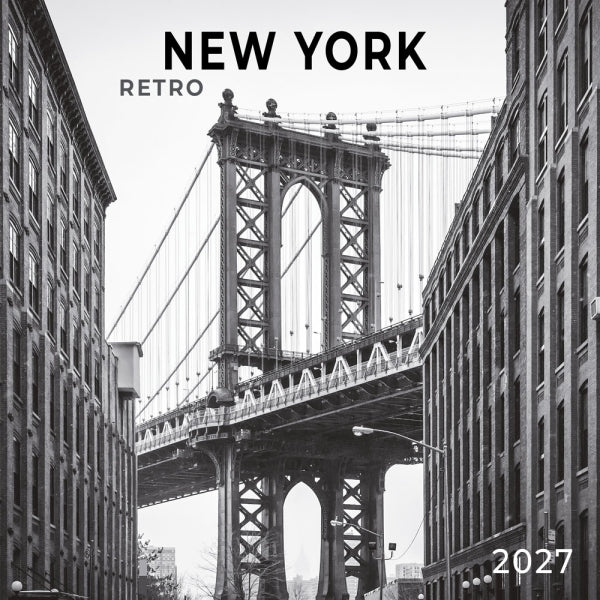 Tushita New York Retro Kalender 2027